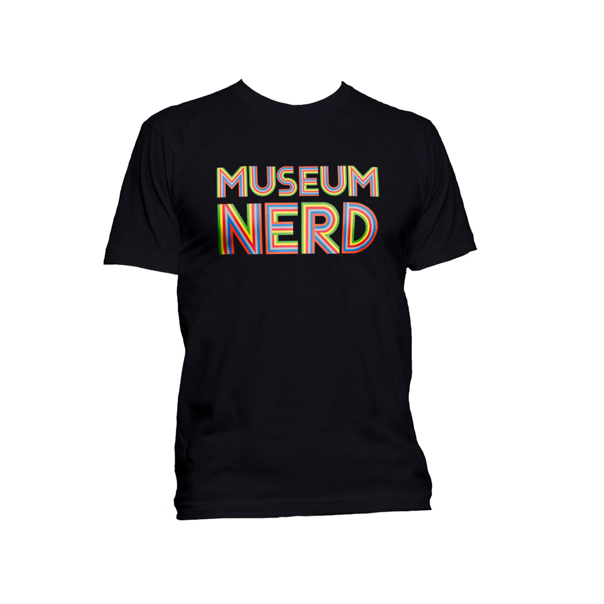 ◆THE MUSEUM VISITOR◆ PARTY GLITTER LOGO TSHIRTS BLACK 0961 PARTY GLITTER LOGO T-SHIRTS (BLACK) : THE MUSEUM VISITOR