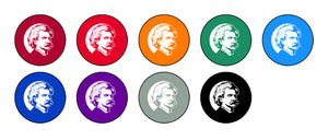 Mark Twain Logo Button Set 1 inch 9 styles 35 each