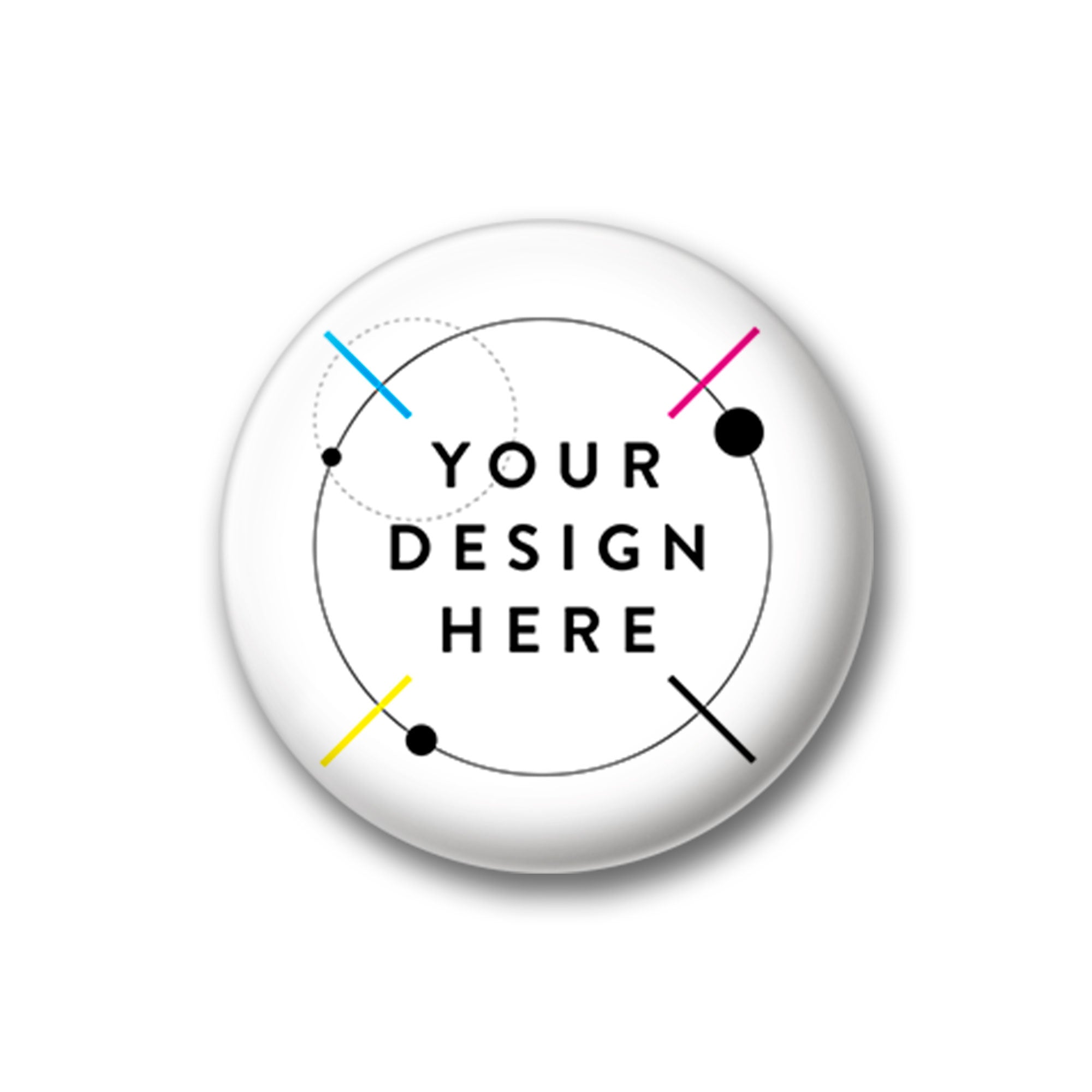 Custom 1" Round Button Pin