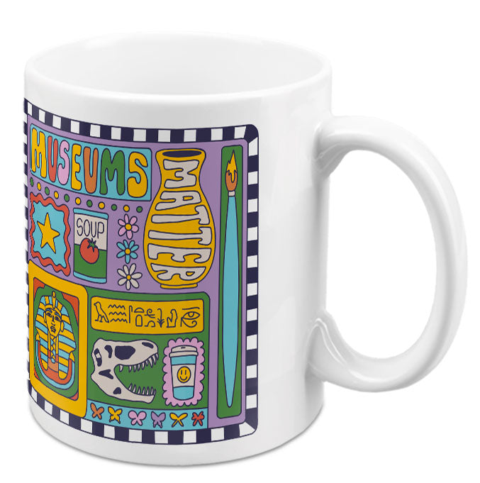 Museums Matter Illustration Mug