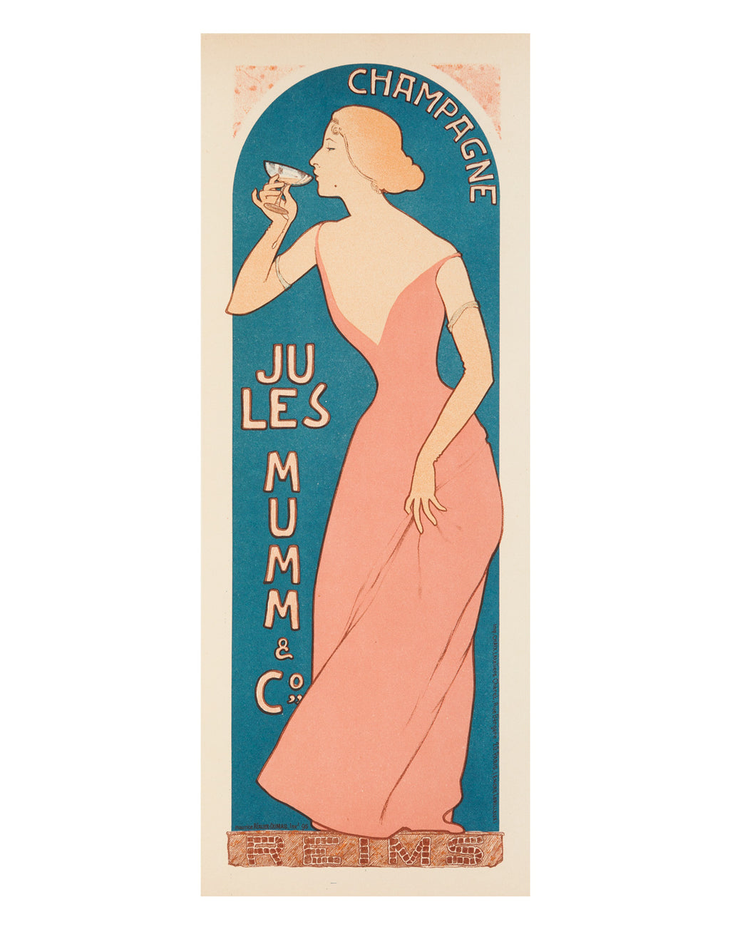 Champagne Jules Mumm 11x14 Print