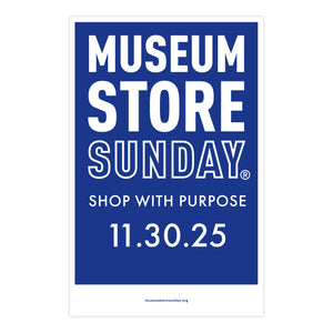 Museum Store Sunday 11x17 Poster