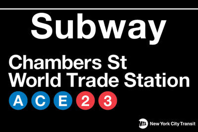 World Trade Subway  Magnet 2x3 Packaged