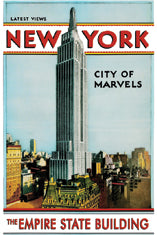 New York City of Marvels 2x3 Magnet