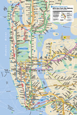 Subway Map 2x3 Magnet