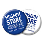 Museum Store Sunday Button