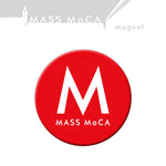 MASS MoCA Logo Red 2.25 Round Magnet (Packaged)