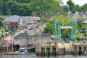 Peaks Island Maine 2x3 Magnet
