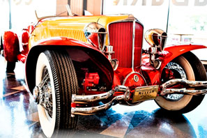 Cord L 29 Red Car 2.5 x 2.5 Magnet