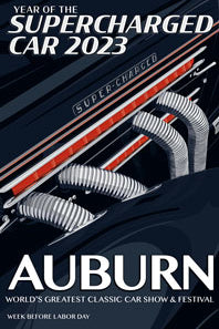 Auburn Festival 2023 Supercharged 2x3 Magnet