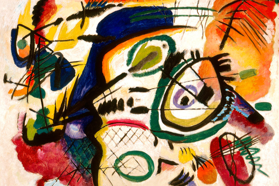 Fragment I for Composition VII 2x3 Magnet