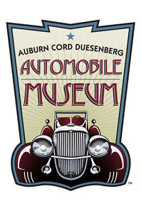 Automobile Museum Logo White 2x3 Magnet