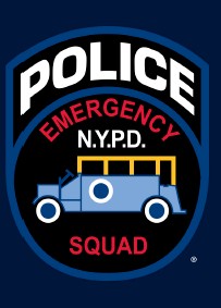 NYC Police Emergency 2.5x3.5 Magnet Packaged