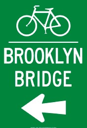 Bike Brooklyn Bridge 2.5x3.5 Magnet Packaged