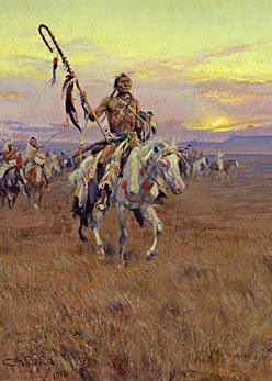 Charles Marion Russel Medicine Man 2.5 x 3.5 Magnet Carded