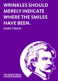 Mark Twain Wrinkles 2.5 x 3.5 Magnet Carded