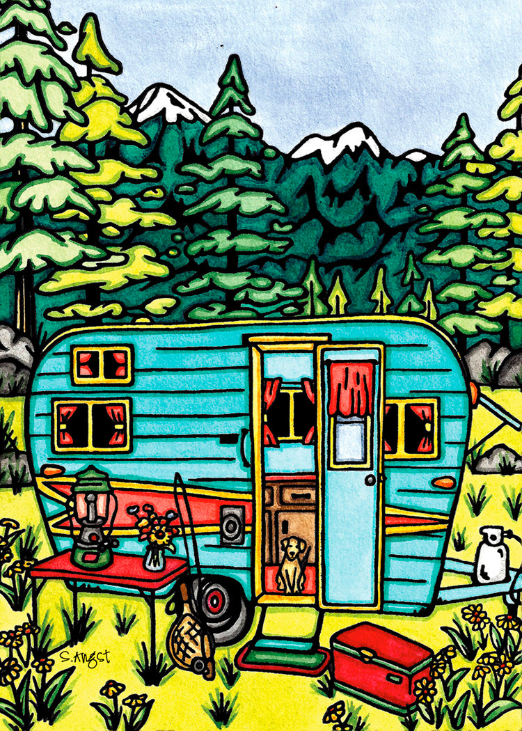 Camper Magnet 2.5x3.5