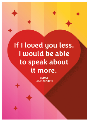If I Loved You Less 2.5 x 3.5 Magnet non hanging bag
