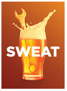 Sweat 2.5 x 3.5 Magnet CP Non Hanging Bag