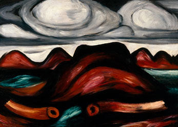 Marsden Hartley New Mexico Recollection #1 2.5 x 3.5 Magnet Carded