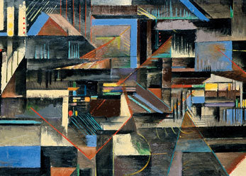 Max Weber New York at Night 2.5 x 3.5 Magnet Carded