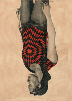 Robert Pruitt Untitled 2.5 x 3.5 Magnet Carded