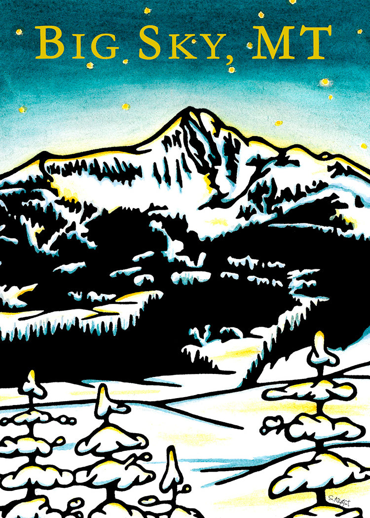 Big Sky MT 2.5x3.5 Magnet