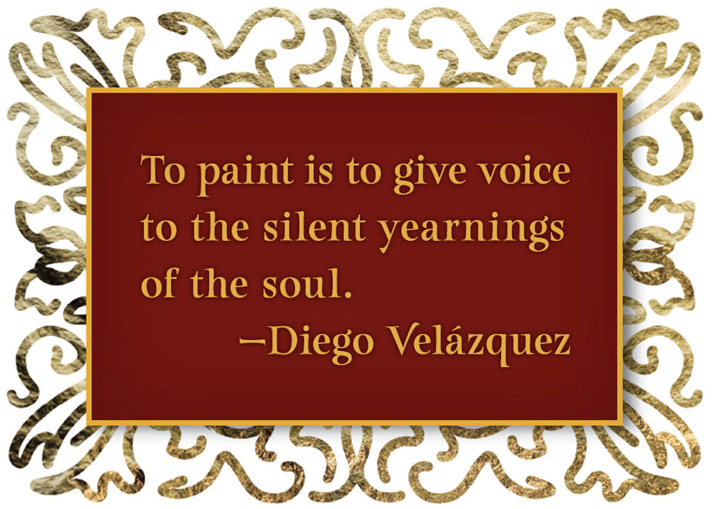 To Paint is to Give Voice Quote 2.5 x 3.5 Magnet