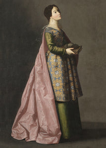 Zurbaran Saint Emerentiana 2.5 x 3.5 Magnet