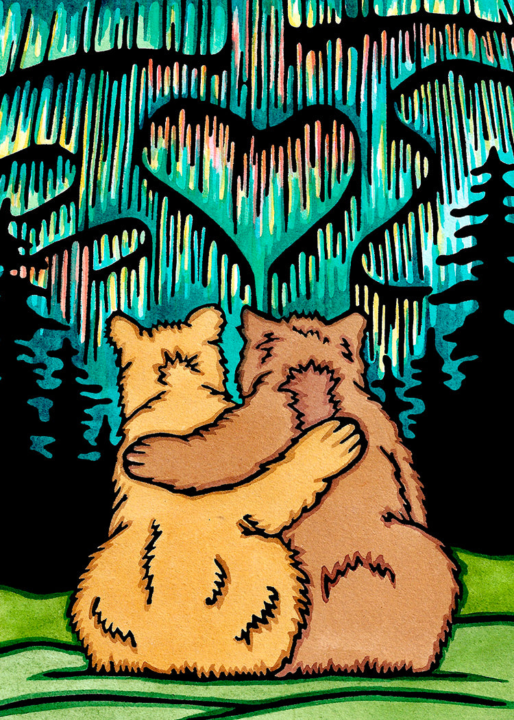 Northern Lights 2.5x3.5 Magnet