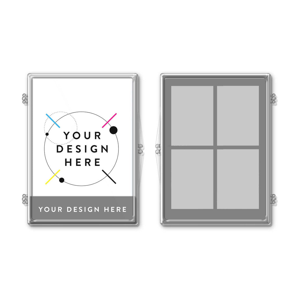 Custom 2.5x3.5" Magnet 4-Pack