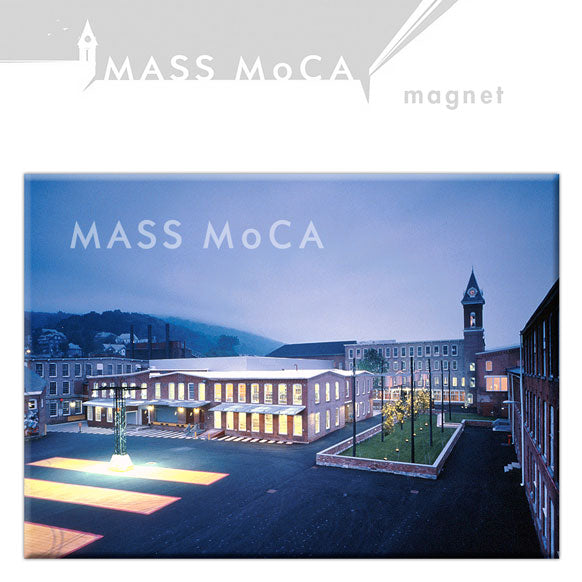 MASS MoCA Courtyard 2.5 x 3.5 Magnet (Packaged)