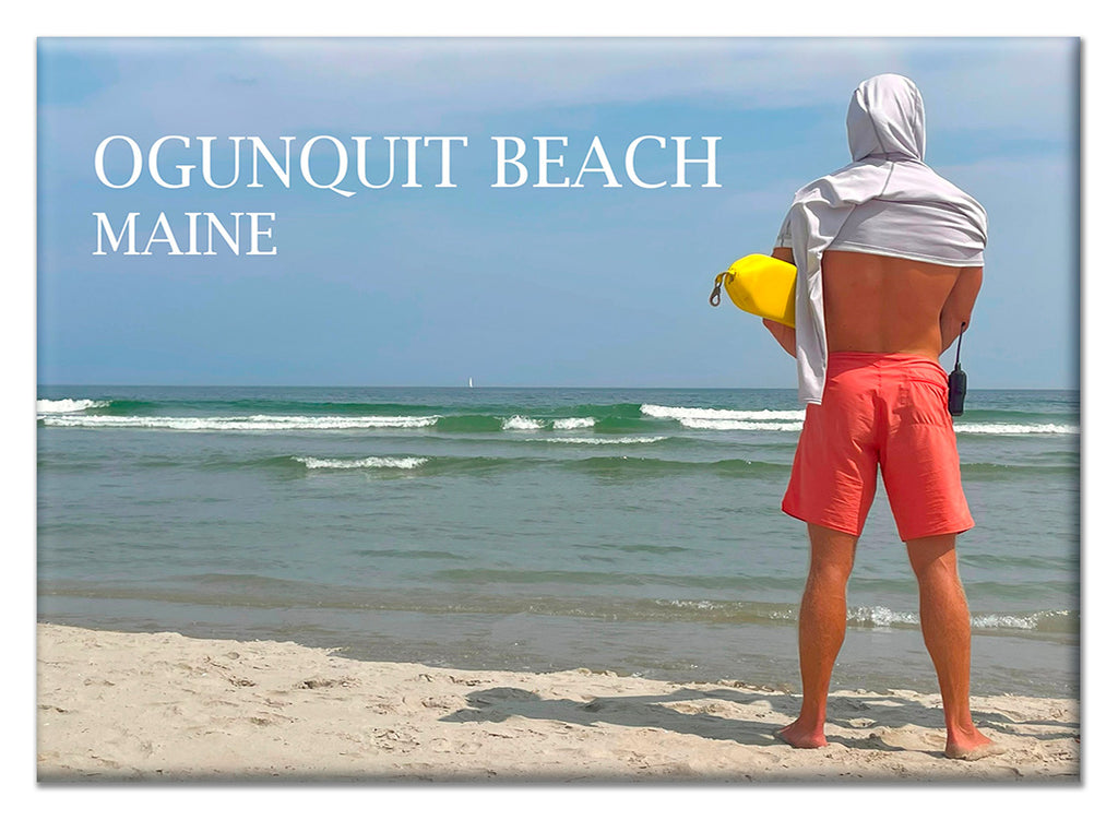 Ogunquit Beach Lifeguard 2.5 x 3.5 Magnet