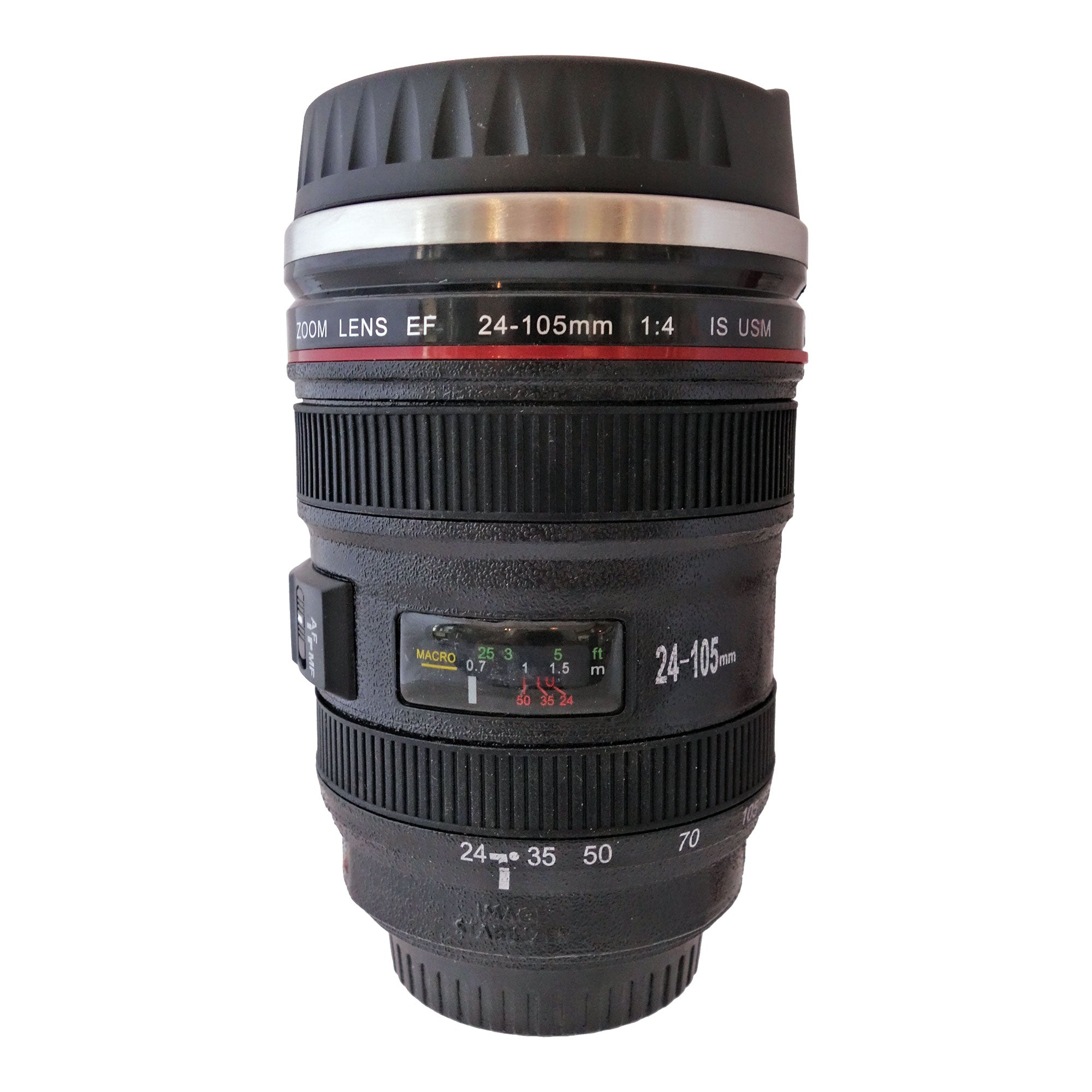 Camera Lens Mug 3.5 x 5.75  (Black)