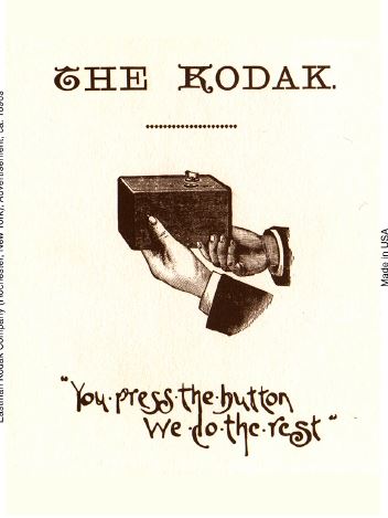 The Kodak-Advertisment 1890s 2x3 Magnet