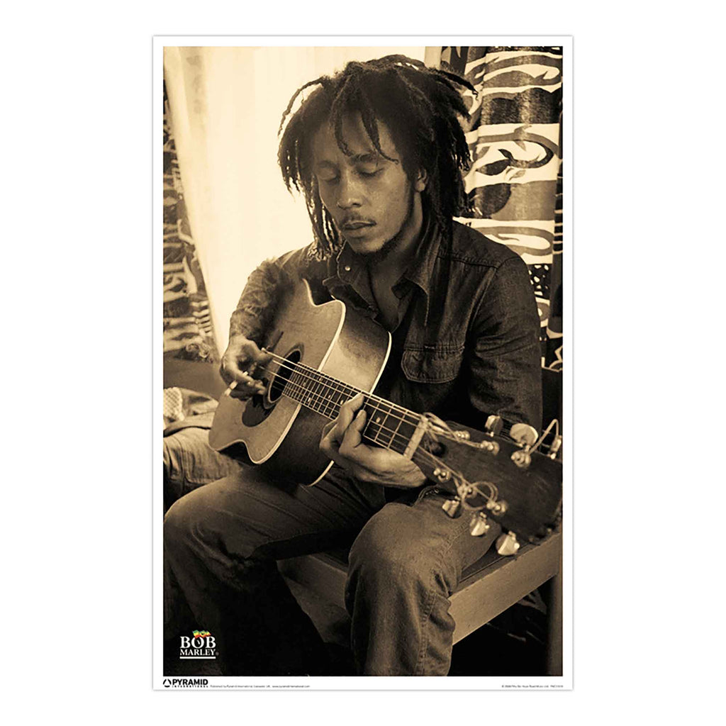 Bob Marley - Sepia 11x17 Poster