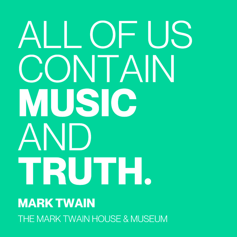 All of Us Contain Music and Truth 3x3 Magnet Loose