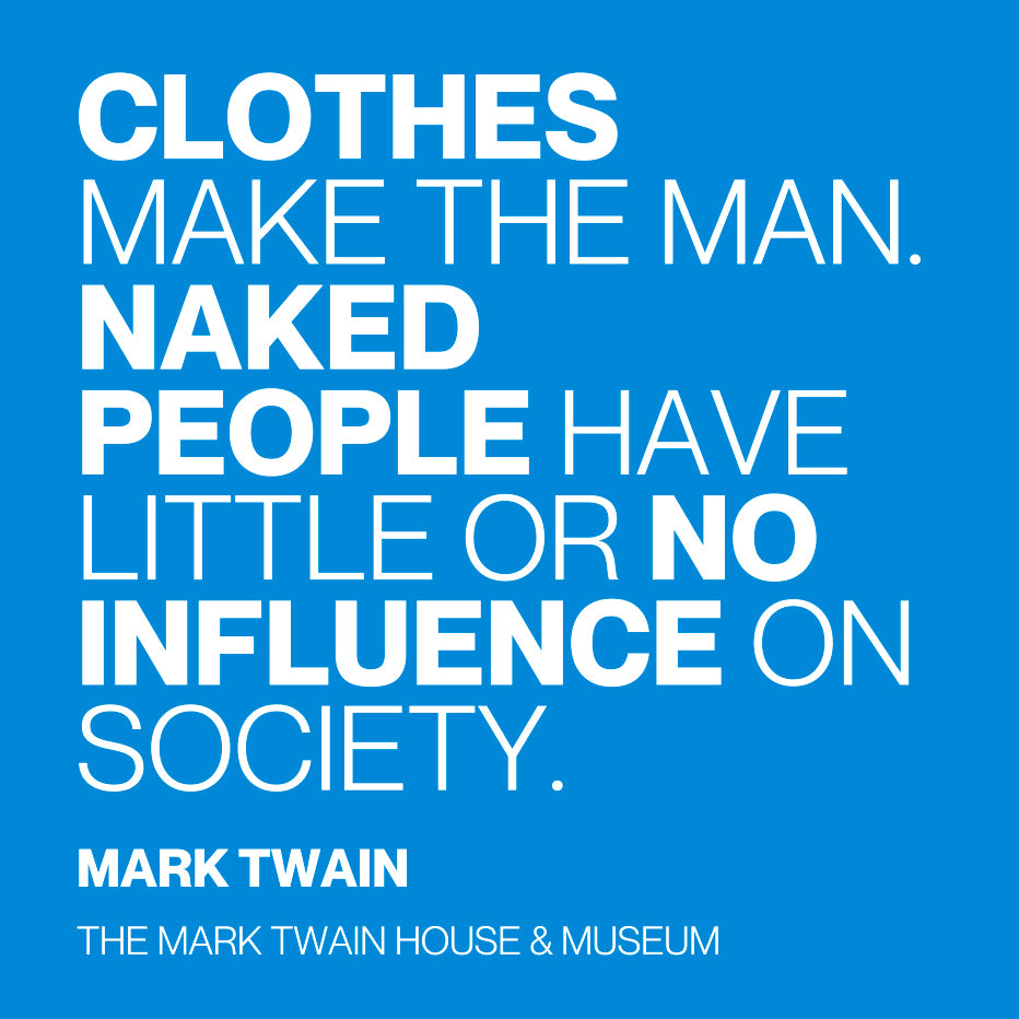 Clothes Make the Man 3x3 Magnet Loose