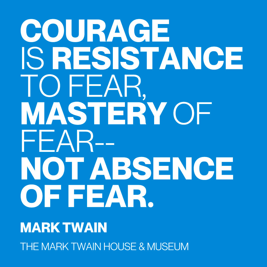 Courage Is Resistance 3x3 Magnet Loose