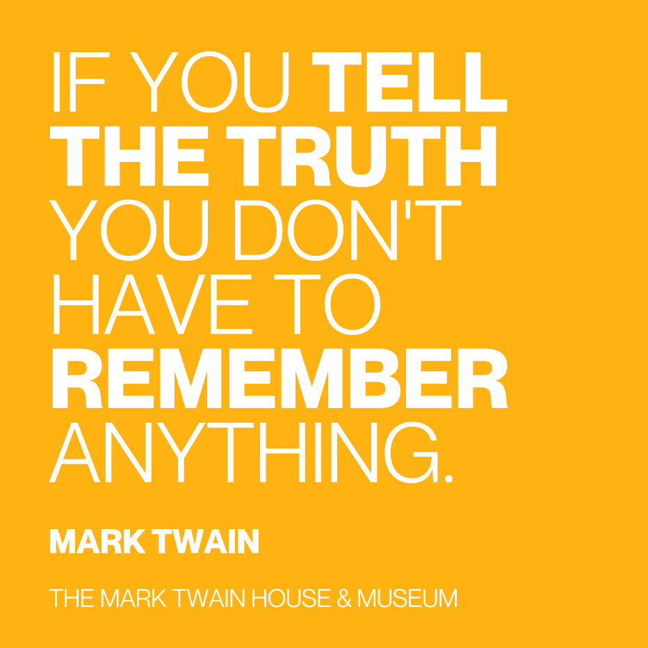 If You Tell the Truth 3x3 Magnet Loose