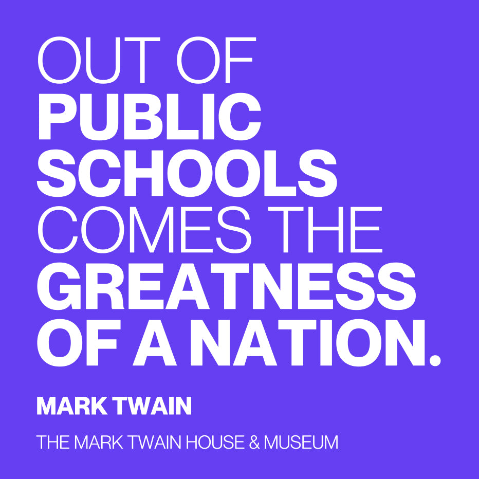 Out of Public Schools 3x3 Magnet Loose