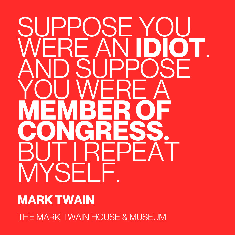 Suppose You Were an Idiot 3x3 Magnet Loose