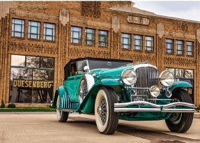 Bocock Duesenberg Teal 2x3 Magnet