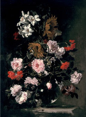 Bartolome Perez Still Life of Flowers 2.5 x 3.5 Magnet CP