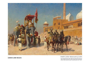 Great Mogul Edwin Lord Weeks 13x19 Poster Foam