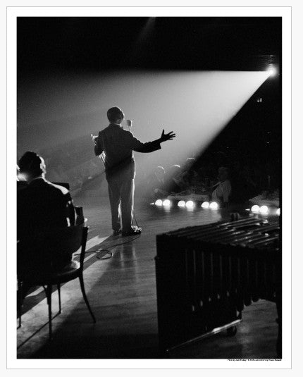 Louis Armstrong in the spotlight 11x14 Print Bagged and Boarded
