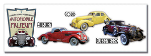 3 Cars ACD Line Up 4.5x1.5 Magnet