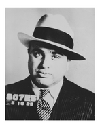 Al Capone Mugshot 4x6 Postcard