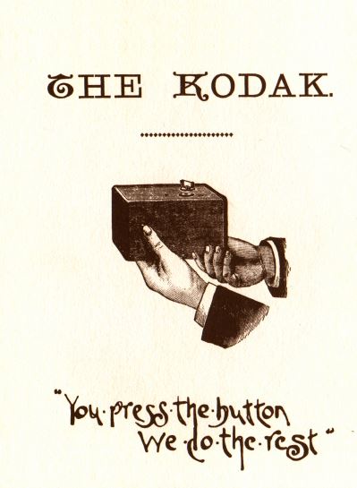 The Kodak-Advertisment 1890s 4x6 postcard