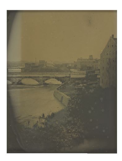 View of Genesee River 4x6 postcard